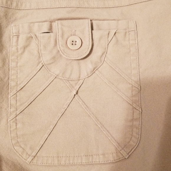 Rampage Women's Khaki Cuffed Legged Pants - Picture 6 of 8